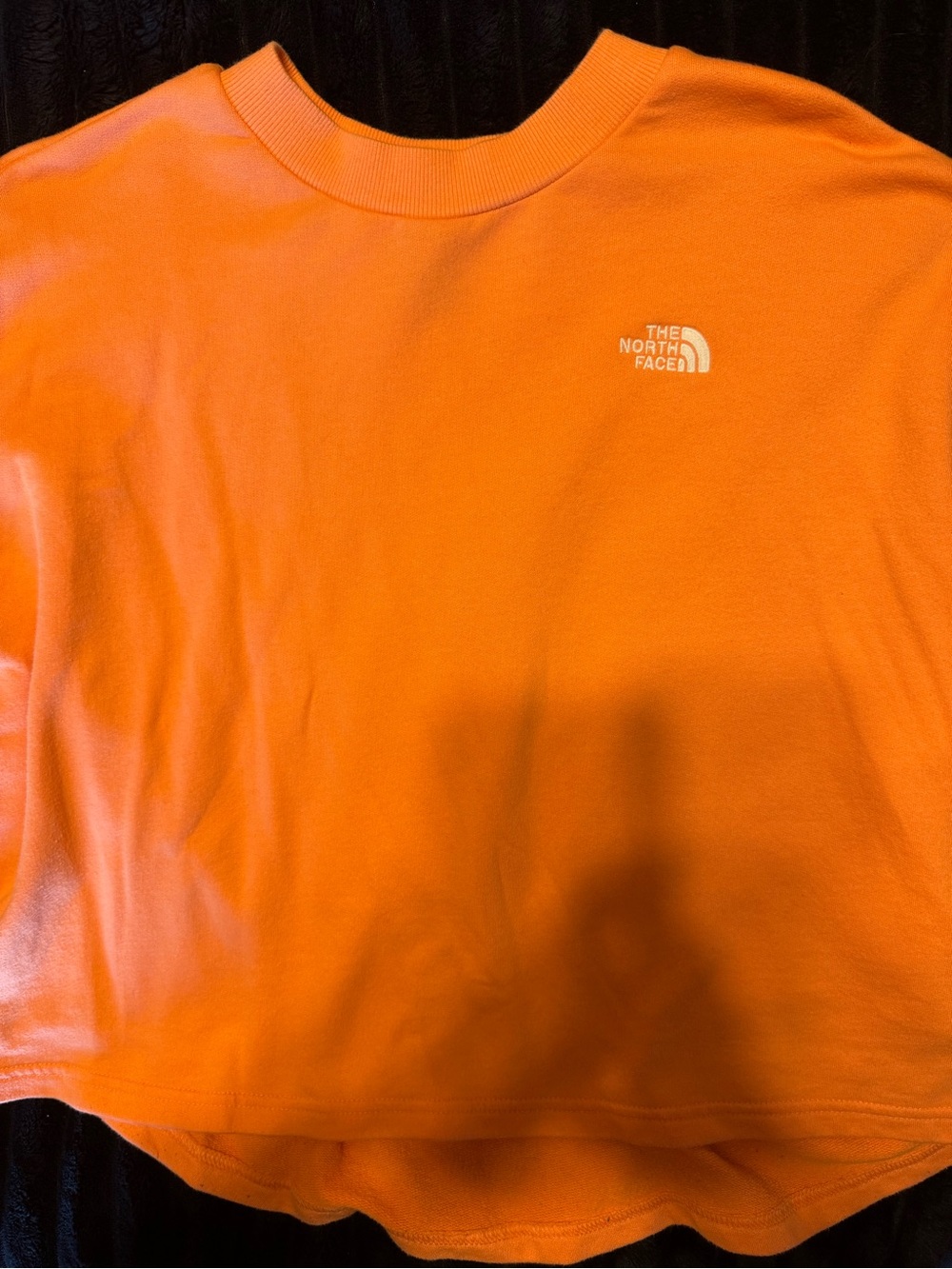 The North Face Women’s Bright Orange Crew Neck Sweatshirt